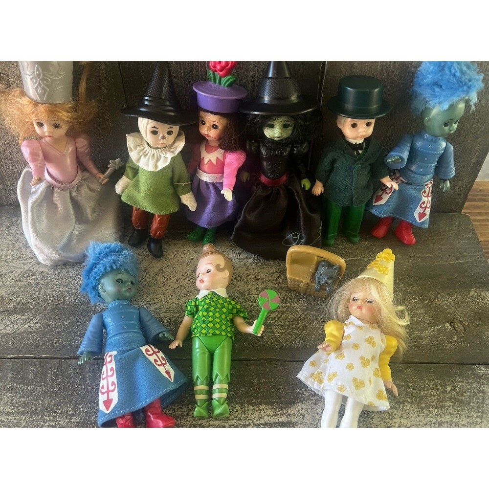 2007 Madame Alexander McDonald's Wizard of Oz Figures - Loose Set Of 9 - Picture 2 of 4